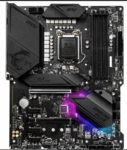 MSI MPG Z490 GAMING PLUS LGA 1200 Intel Z490 SATA 6Gb/s ATX Intel Motherboard 中古