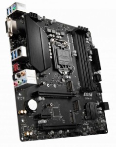 MSI Z390M-S01 LGA 1151 Intel Z390 DDR4 Dual M.2 USB3.1 Micro ATX Motherboard 中古