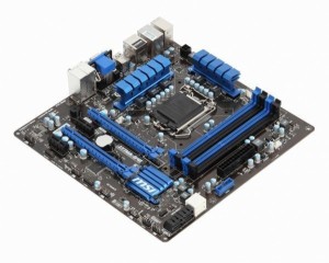 MSI Z77MA-G45 LGA 1155 Intel Z77 HDMI SATA 6Gb/s USB 3.0 Micro ATX Intel Motherboard 中古