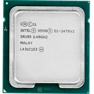 2個セット Intel Xeon E5-2470 v2 SR19S 10C 2.4GHz 25MB 95W LGA 1356 DDR3-1600 中古