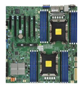 Supermicro X11DPi-N Intel Chipset Socket P LGA-3647 C622 E-ATX Motherboard 中古