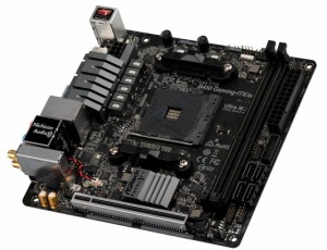 ASRock Fatal1ty B450 GAMING-ITX/AC AM4 AMD Promontory B450 SATA 6Gb/s Mini ITX AMD Motherboard 中古