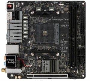 ASRock Fatal1ty X470 Gaming-ITX/ac AM4 AMD Ryzen 3000 Series CPU Ready Mini ITX AMD Motherboard 中古