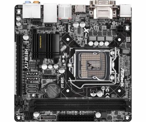 ASRock H81M-ITX/WIFI LGA 1150 Intel H81 HDMI SATA 6Gb/s USB 3.0 Mini ITX Intel Motherboard 中古