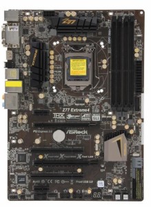 ASRock Z77 Extreme4 LGA 1155 Intel Z77 HDMI SATA 6Gb/s USB 3.0 ATX Intel Motherboard 中古