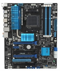 ASUS M5A99FX PRO R2.0 AM3+ AMD 990FX + SB950 SATA 6Gb/s USB 3.0 ATX Motherboard 中古