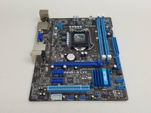 ASUS P8H61-M LX2 LGA 1155 DDR3 SDRAM Desktop Motherboard 中古