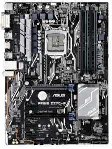 ASUS PRIME Z270-P LGA1151 DDR4 HDMI DVI M.2 USB 3.0 Z270 ATX Motherboard 中古