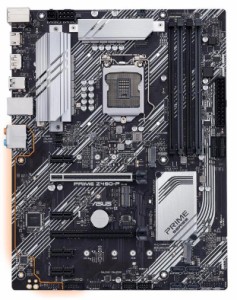 ASUS PRIME Z490-P Intel Z490 LGA 1200 ATX M.2 Desktop Motherboard 中古