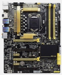 ASUS Z87-WS LGA1150 Intel Z87 DDR3 32GB SATA3 HDMI ATX Motherboard 中古