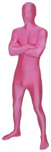 全身タイツ ピンク 男性女性兼用 2XLサイズ ゼンタイ コスプレ ZENTAI レオタード ボディースーツ 仮装 イベント コスチューム 戦隊