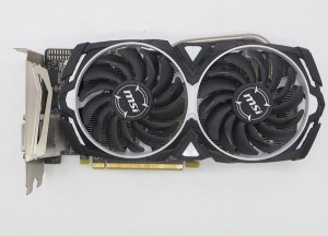 グラフィックボード MSI GeForce GTX 1070 Ti 8GB GDDR5 PCI Express 3.0 x16 中古