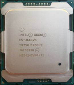 Intel Xeon E5-4669 v4 SR2N2 22C 2.2GHz 55MB 135W LGA2011-3 中古