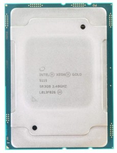 Intel Xeon Gold 5115 SR3GB 10C 2.4GHz 2.8/3.2GHz 13.75MB 85W LGA3647 DDR4-2400 中古
