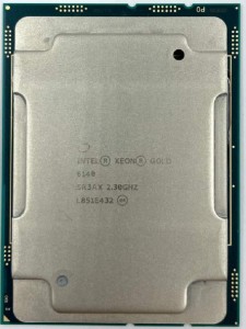 Intel Xeon Gold 6140 SR3AX 18C 2.3GHz 3.0/3.7GHz 24.75MB 140W LGA3647 DDR4-2666 中古