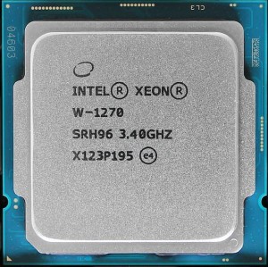 Intel Xeon W-1270 SRH96 8C 3.4GHz 16MB 80W LGA1200 中古