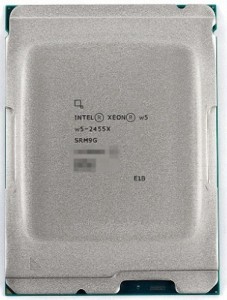 Intel Xeon W5-2455X 12C 24T 3.2GHz 4.6GHz 30.0 MB 200W 240W LGA 4677 中古