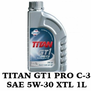 TITAN GT1 PRO C-3 SAE 5W-30 XTL 1L FUCHS フックス オイル A601426414 エンジンオイル | 承認 BMW LONGLIFE-04 ベンツ 229.51 ポルシェ