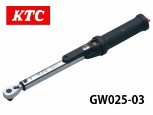 KTC 9.5sq.プレセット型トルクレンチ GW025-03 ホイールナット トルク管理 メンテナンス 整備 工具 自動車