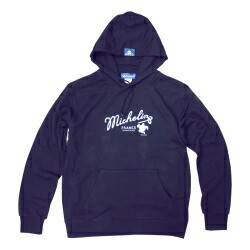 ミシュラン MICHELIN パーカー ネイビー ミシュランマン ビバンダム ロゴ スウェット フーディー Run bib PO Swaet Hoodie2 紺