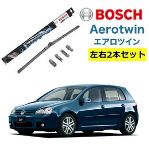 BOSCH ワイパー VW フォルクスワーゲン ゴルフ プラス   運転席 助手席 左右 2本 セット  AP28U AP28U ボッシュ エアロツイン  型式:5M1|