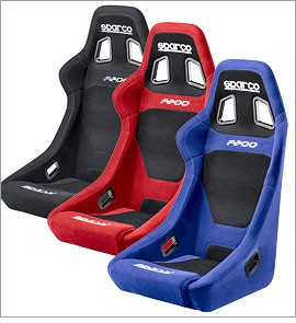 SPARCO TUNING SEAT スパルコ チューニングシート F200 BLUE ブルー RED レッド BLACK ブラック セミバケットシート バケットシート バケ