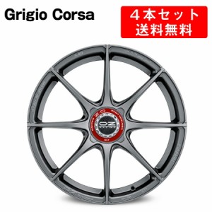 Formula HLT 4H  アルミホイール 4本セット 17インチ 7x17J インチ 4穴　グリジオコルサ/マットブラック　イタリア製 OZ オーゼット フォ