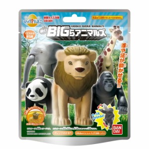 バンダイ びっくらたまご 動く! BIGらアニマルズ 135g   お風呂　バスボール　動物　子供　入浴剤