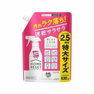 クイックル ホームリセット 泡クリーナー 詰め替え 大サイズ(630ml)【クイックル】 泡クリーナー  ホームリセット 住宅 家具用合成洗剤