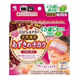 小林製薬 あずきのチカラ 目もと用(1個) くり返し使える リラックスグッズ 目の疲れ解消 アイケア用品 癒しグッズ