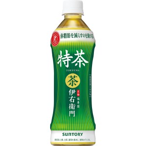 サントリー 緑茶 伊右衛門 特茶 500ml ペットボトル  × 24個 玉露 低脂肪 脂肪分解酵素