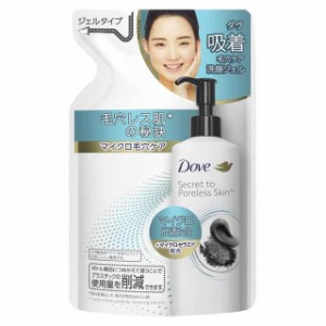 ダヴ フェイスケア 吸着毛穴ケア 洗顔ジェル 詰め替え用(140ml) 洗顔 