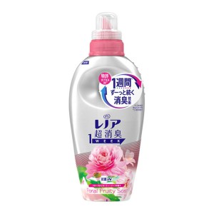 レノア 超消臭1WEEK 柔軟剤 フローラルフルーティーソープ 本体(530ml)【レノア超消臭】 消臭 柔軟