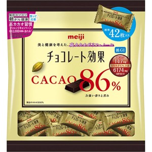 明治 チョコレート効果 カカオ86％ 大袋(210g) × 12個 高カカオ　お菓子　チョコ　ポリフェノール　CACAO