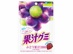明治 果汁グミ ぶどう(54g) × 10個 グミ お菓子 meiji