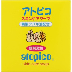 大島椿 アトピコ スキンケアソープ 80g スキンケア 石鹸 固形 石けん 乾燥肌 敏感肌 低刺激 デリケート 肌 