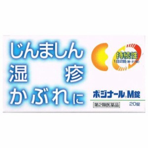 【 第2類医薬品 】 JF ポジナールＭ錠 20錠 