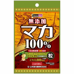 無添加 マカ100% 120粒 山本漢方製薬 西洋ハーブ ハーブ