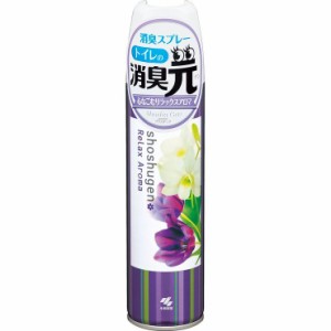 消臭元スプレー心なごむリラックスアロマ２８０ｍｌ 瞬間消臭 トイレ用  持ちやすい 