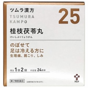 【第2類医薬品】ツムラの漢方【25】桂枝茯苓丸料（けいしぶくりょうがんりょう）エキス顆粒A 48包 散剤