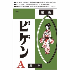 【医薬部外品】ホーユー ビゲン A 黒色 6g 白髪染め 白髪用 粉末タイプ