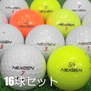 ロストボール 訳あり NEXGEN 16球セット 中古 ネクスジェン ゴルフパートナー ワケアリ ゴルフボール