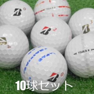 ロストボール 訳あり ブリヂストン TOUR B X ホワイト 2022年モデル 10球セット 中古 白 ツアーB ワケアリ ゴルフボール