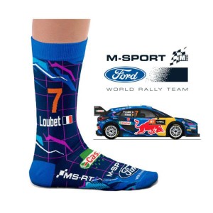 (ヒールトレッド/HEEL TREAD)2023 Loubet M-Sport Socks 靴下 ピエール-ルイ・ルーベ 世界ラリー選手権 WRC