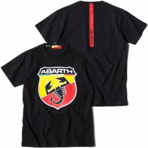 （ABARTH/アバルト)アバルト MC プリント ロゴ Tシャツ F1 モータースポーツ オフィシャル グッズ