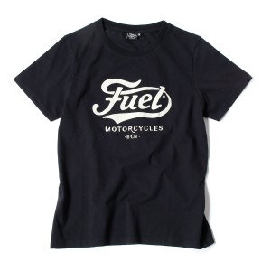 （フュエル ビスポーク モーターサイクル/Fuel Bespoke Motorcycles)FUEL ”BLACK” T-SHIRT