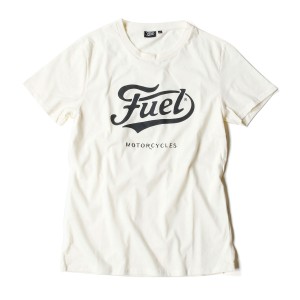 （フュエル ビスポーク モーターサイクル/Fuel Bespoke Motorcycles)FUEL “CREAM” T-SHIRT