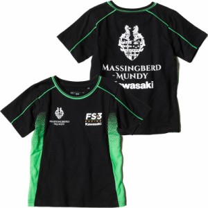 （カワサキ/kawasaki)カワサキ SBK レーシング チーム キッズ Tシャツ F1 グッズ