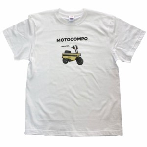 モトコンポ プリント Tシャツ 半袖 HONDA公認アイテム（オンワークス/ONWORKS）MOTOCOMPO 