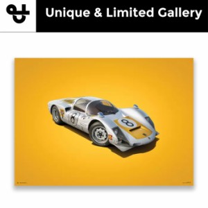 （オートモビリスト/Automobilist)Porsche 906 第4回日本グランプリ Colors of Speed ポスター F1 グッズ